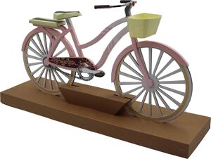 粉紅淑女車 腳踏車
